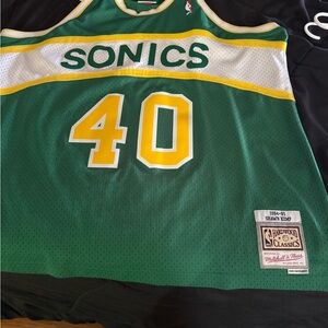 Mitchell & Ness Sonics Jersey